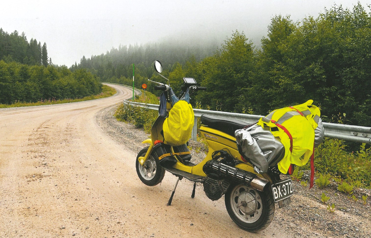 Lambretta Cometa 75 — Haparanda - Malmö